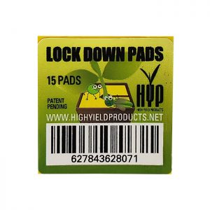 Lock Down Pads - 1.5" Square - 15 Pack