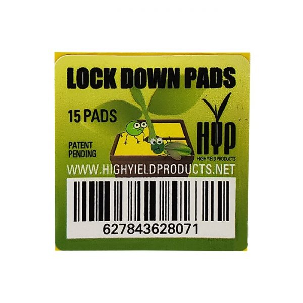 Lock Down Pads - 1.5" Square - 15 Pack