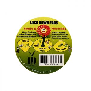 Lock Down Pads - 3" - 15 Pack
